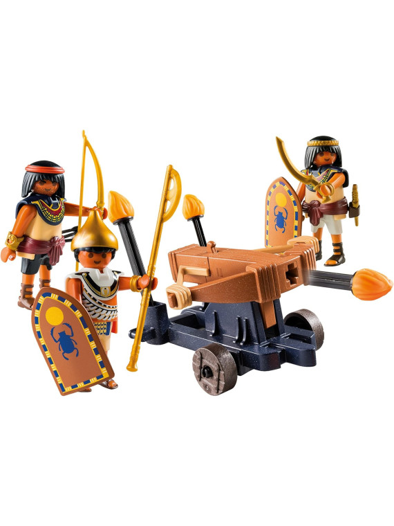 Playmobil history 5388 Soldats du Pharaon avec catapulte