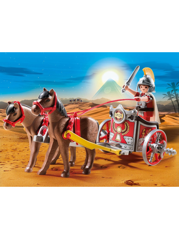 Playmobil history 5391 Char Romain avec tribun