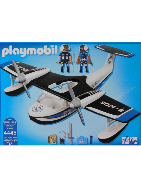 Playmobil 4445 City action Policiers et Hydravion