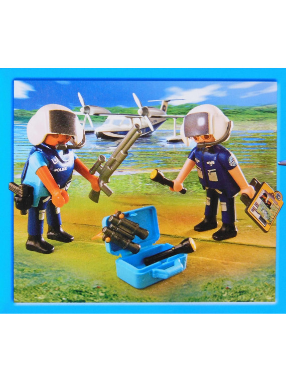 Playmobil 4445 City action Policiers et Hydravion