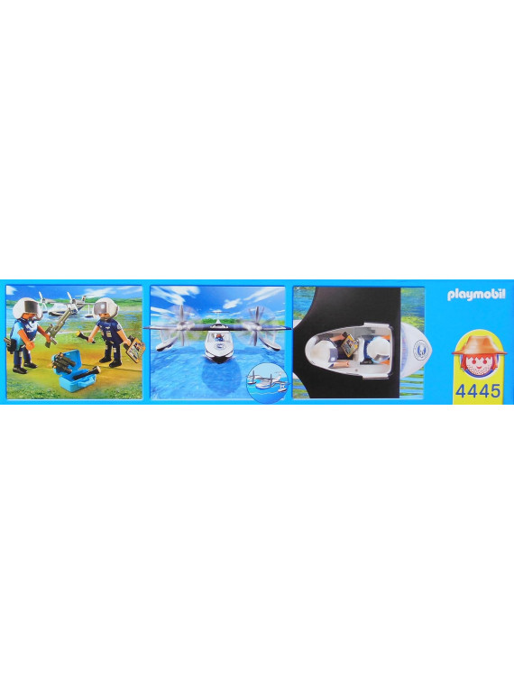 Playmobil 4445 City action Policiers et Hydravion