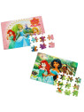 PUZZLE  DISNEY PRINCESSES LOT DE 2 DE 48 PIÈCES 6033113