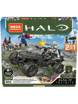 MEGA CONSTRUX HALO UNSC ATTAQUE UNSC RAZORBACK...