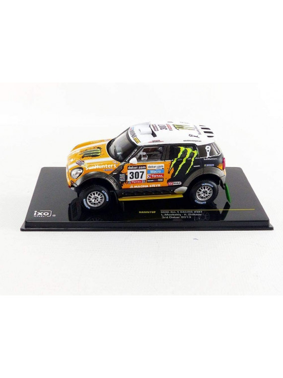 IXO RAM 575P Voiture MINI ALL 4 Racing 307  Dakar 2013 1/43