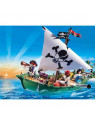 PLAYMOBIL 70151 Les Pirates  Chaloupe des pirates avec moteur submersible