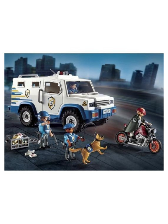 PLAYMOBIL 9371 City Action Fourgon Blindé