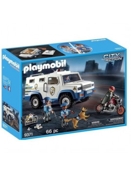 PLAYMOBIL 9371 City Action Fourgon Blindé