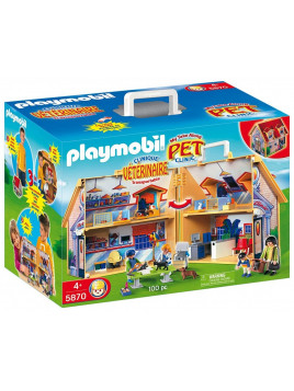 Playmobil 5870 clinique vétérinaire pets jeux...