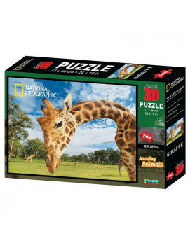 NATIONAL GEOGRAPHIC PRIME 3D PUZZLE GIRAFE 500...