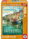 SCHMIDT SPIELE PUZZLE 1000 PIECES PATRICK REID O'BRIEN COPENHAGUE 59583