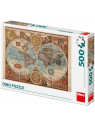 DINO PUZZLE CARTE DU MONDE 500 PIECES 50230