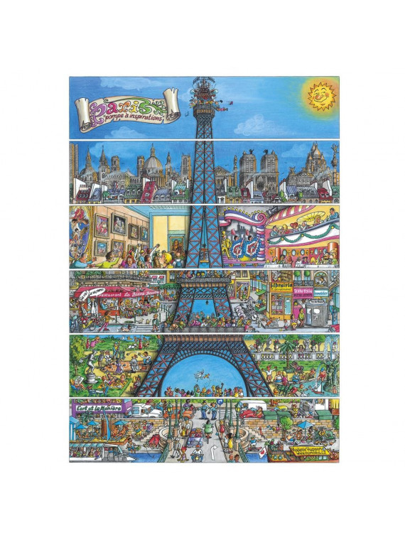 DINO PUZZLE TOUR EIFFEL 500 PIECES 502376