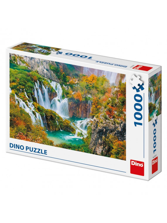 DINO PUZZLE LACS PLITVICE LAKES EN CROATIE 1000 PIECES 532571