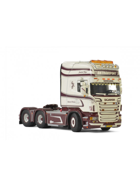 SCANIA TOPLINE 6X2 TAG AXLE  GN TRANSPORT 1/50 WSI MODELS 01-2375