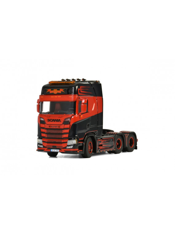 SCANIA HIGHLINE  CS20 6X2 TAG AXLE CAMION JIMMY ROSENQVIST 1/50 WSI MODELS 01-2868