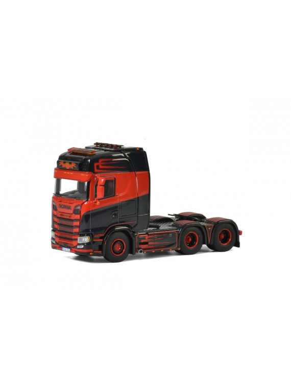 SCANIA HIGHLINE  CS20 6X2 TAG AXLE CAMION JIMMY ROSENQVIST 1/50 WSI MODELS 01-2868