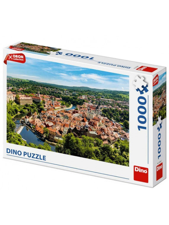 DINO PUZZLE REPUBLIQUE TCHEQUE CZECH KRUMLOV 1000 PIECES 532687