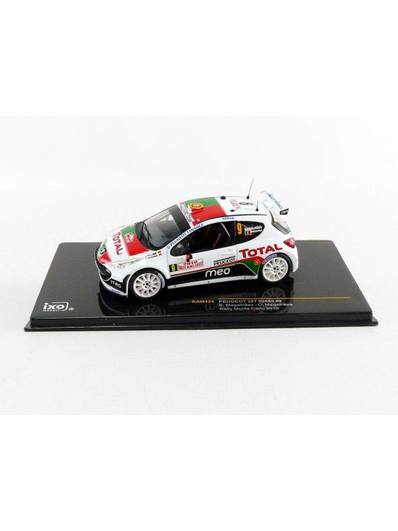 PEUGEOT 207 S2000 N° 9 RALLY MONTE CARLO 2010 IXO MODELS RAM 424