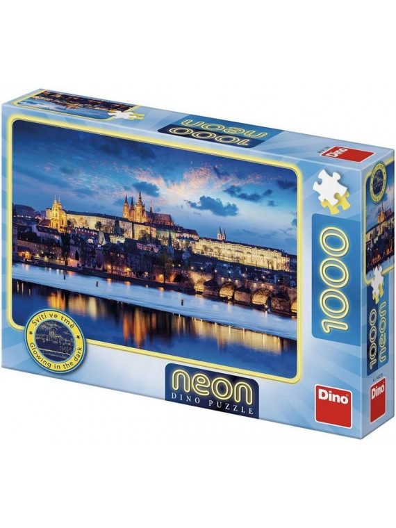 DINO PUZZLE  PUZZLE CHATEAU DE PRAGUE CASTLE 1000 PIECES 541276