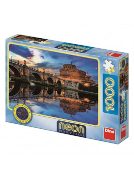 DINO PUZZLE NEON ANGEL CASTLE EN ITALIE 1000...