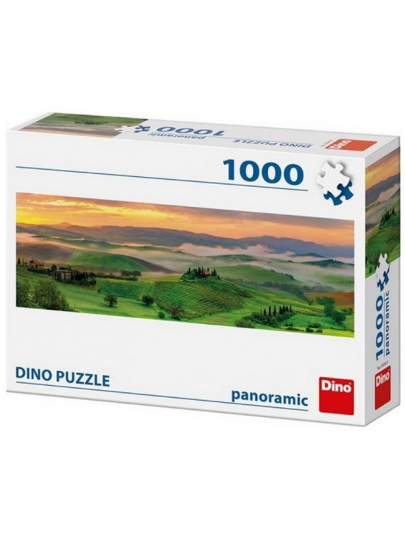 DINO PUZZLE VAL D'ORCIA EN TOSCANE ITALIE 1000 PIECES 545403