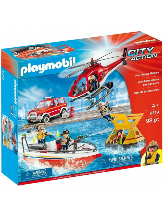 Playmobil city action 9319 Unité d'intervention des pompiers