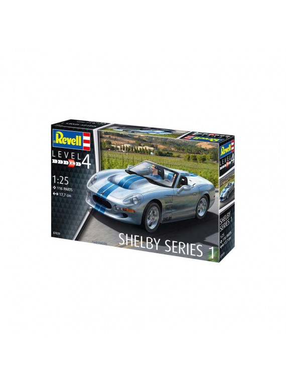 Revell 07039 SHELBY VOITURE SPORT SERIE I  NIVEAU 4 1/25