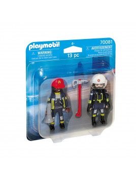 PLAYMOBIL 70081 DUO PACK SAUVETEUR POMPIER