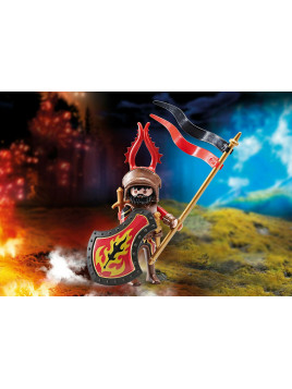 PLAYMOBIL 9837 Chef des Burnham Raiders sous...