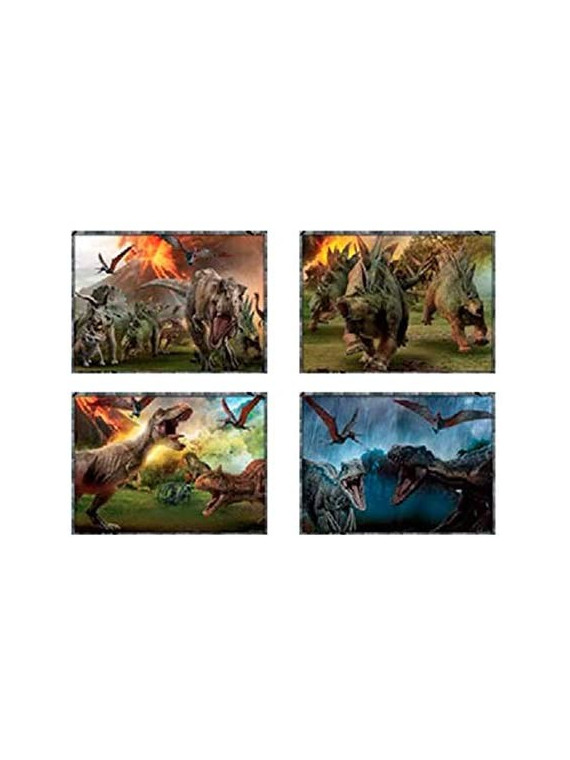 Ravensburger 06976 Puzzle 4x100 Jurassic Park