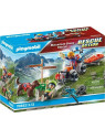 Playmobil 70662 Rescue Action Secouristes de montagne avec Quad tout-terrain