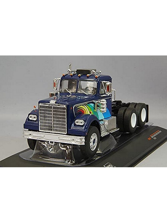 IXO MODELS TR077  Camion White Western Star 4864 1970 Noir bleu 1/43