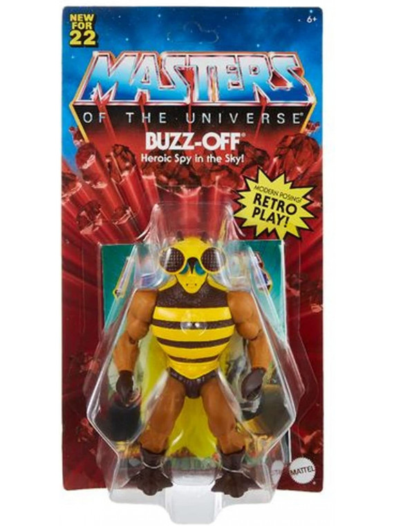 Les Maîtres de l'Univers Origins figurine articulée de combat Bourdon (Buzz-off)