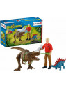 SCHLEICH 41465 Attaque Tyrannosaure Rex