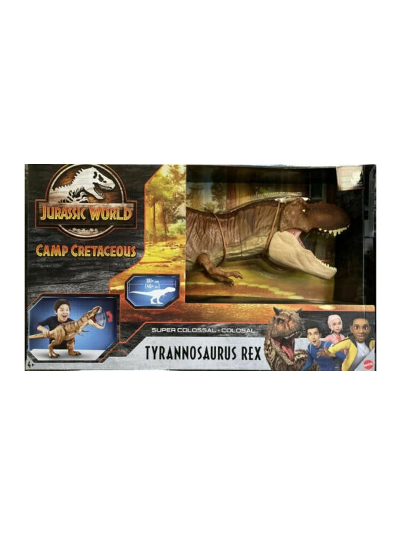 Jurassic World T-Rex Camps crétaceous Super Colossal T-Rex Figurine FMM63