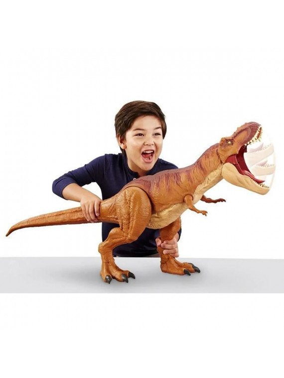 Jurassic World T-Rex Camps crétaceous Super Colossal T-Rex Figurine FMM63